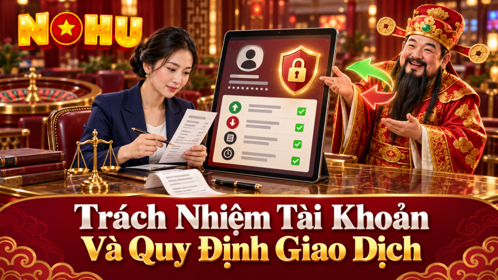 Trách nhiệm tài khoản và quy định giao dịch